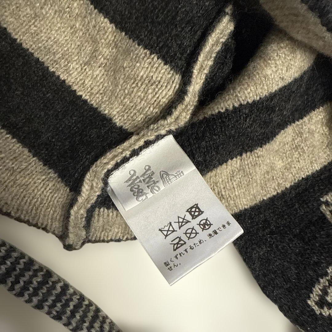 ヴィヴィアンウエストウッド 耳当てニット帽