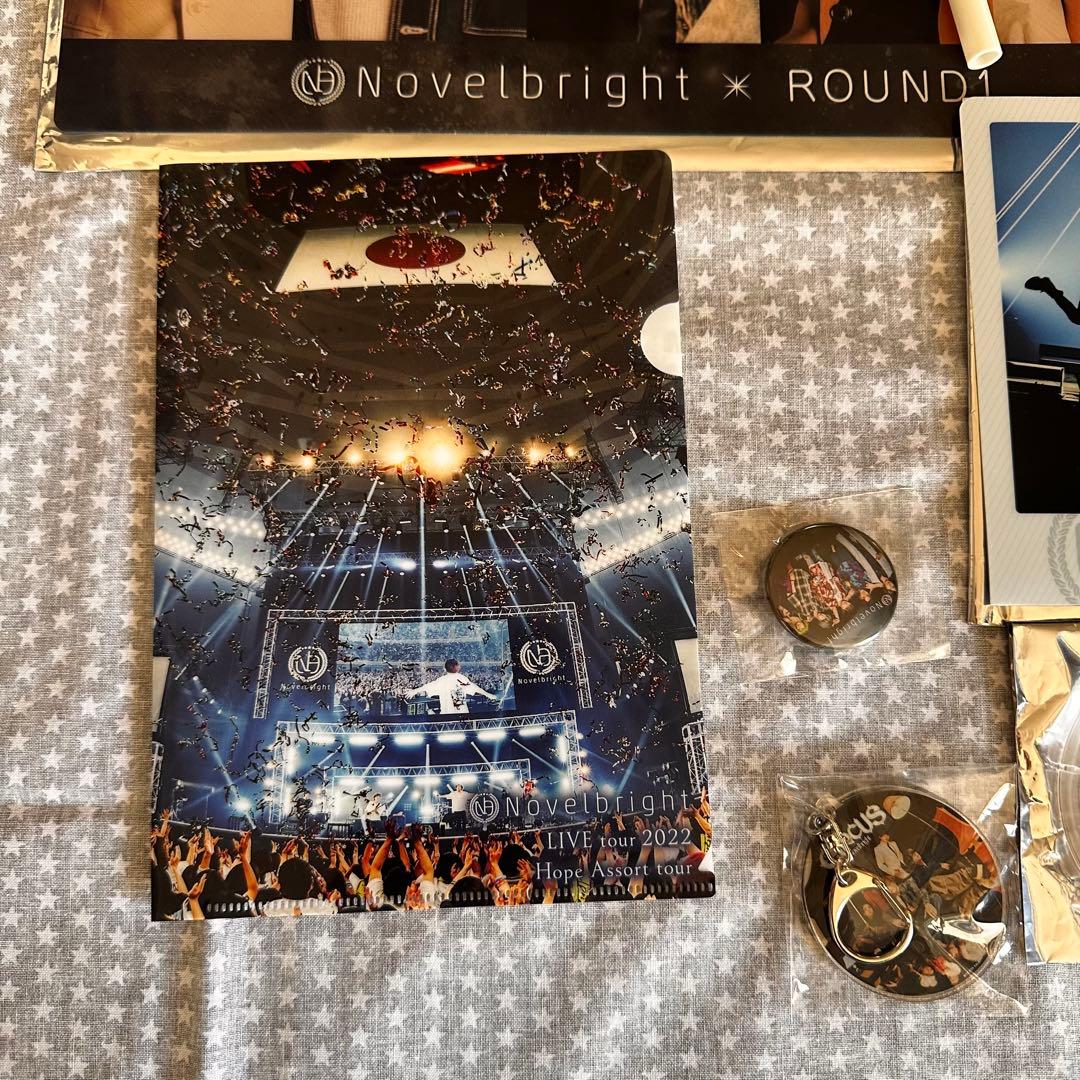 Novelbright★ラウンドワン★プラマット全4種★ファイル★コースター