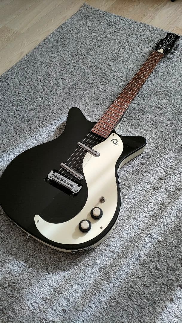 ギター Danelectro 59M n.o.s+ Black