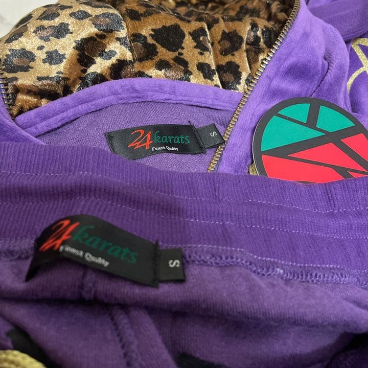 EXILE 24karats セットアップ ジャージ タカヒロ 刺繍 パープル