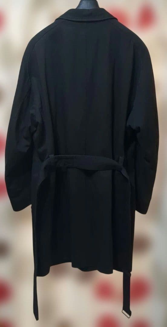 k*a様 ISSEY MIYAKE 　イッセイミヤケ　ベルト付き綿コート ブラッ