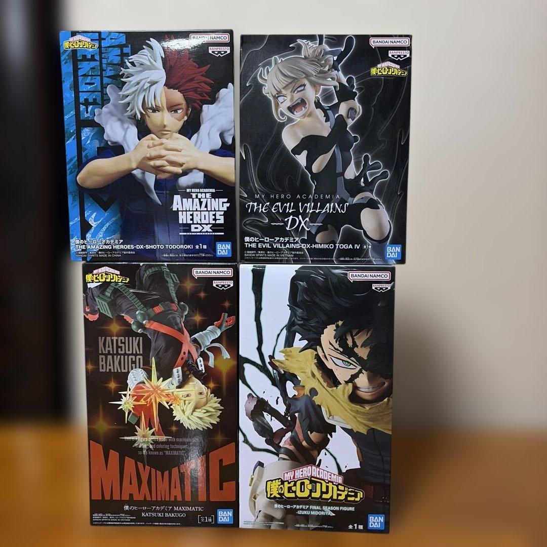 僕のヒーローアカデミア MAXIMATIC 爆豪勝己・緑谷出久・轟焦凍トガヒミコ