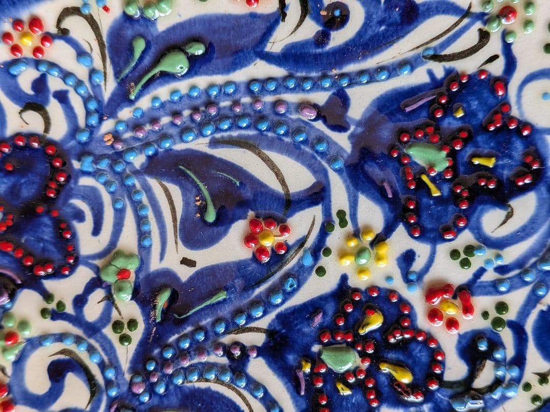 ウズベキスタン陶器　ミンボッシュセラミック工房製