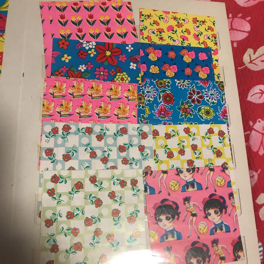 昭和のアニメいっぱい、折り紙コレクション