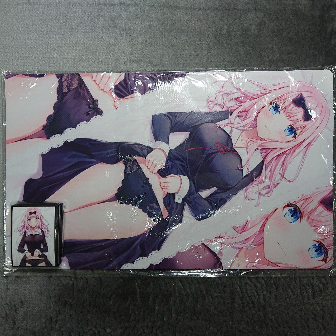 β1 かぐや様は告らせたい シーツ&制服 藤原千花 スリーブ&プレイマット