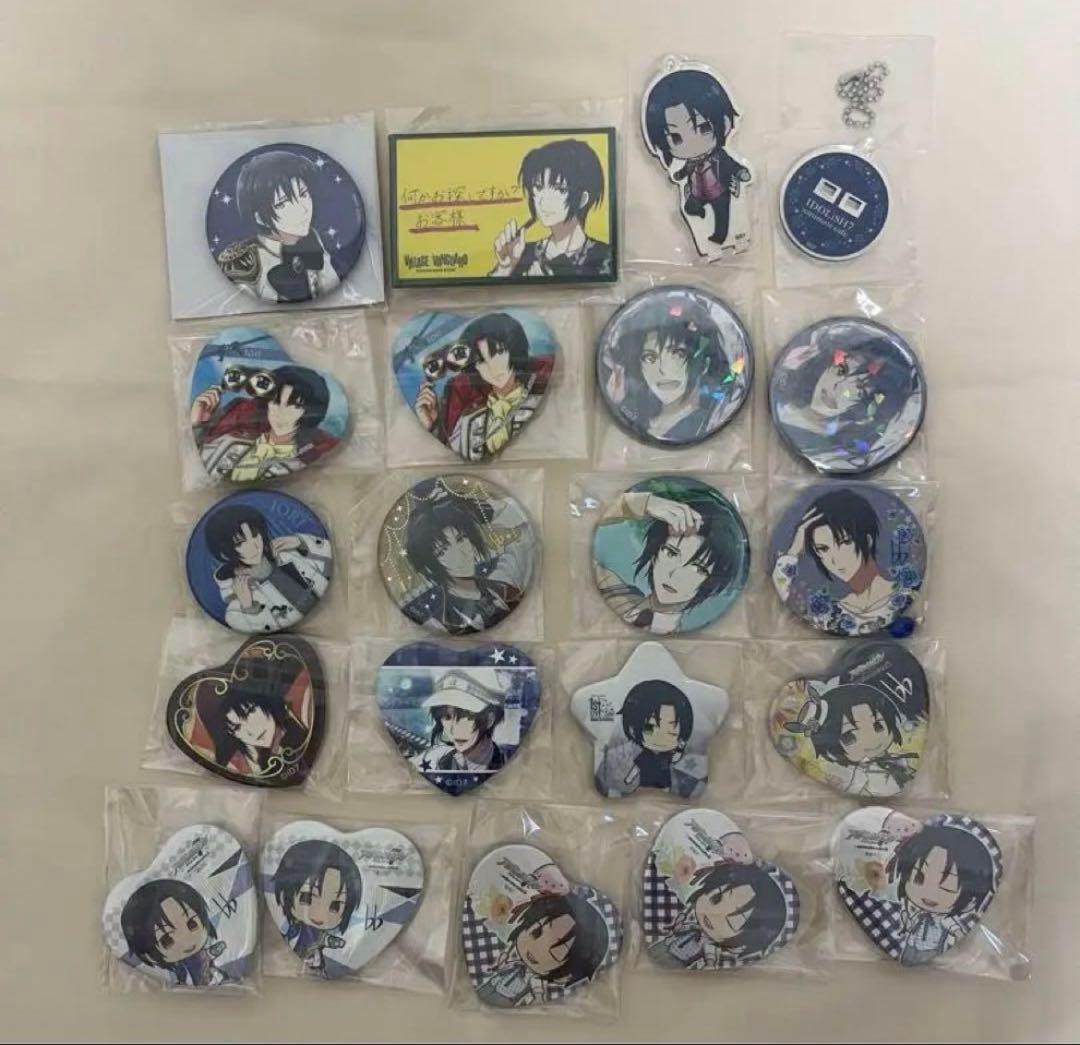 アイナナ 和泉 一織 缶バッジ セット　(HMV Vita特典 アニカフェ )