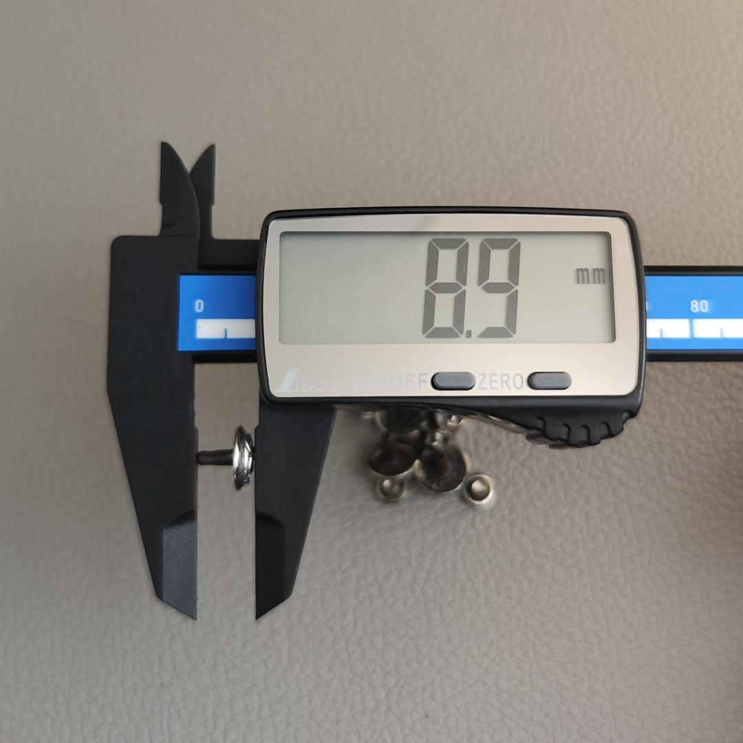 CHROME HEARTS クロムハーツ フローラルボタン スモール 9個