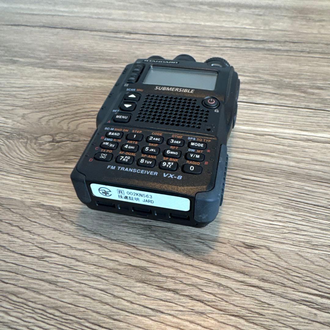 八重洲無線(スタンダード) VX-8D アマチュア無線 ハンディ機 YAESU