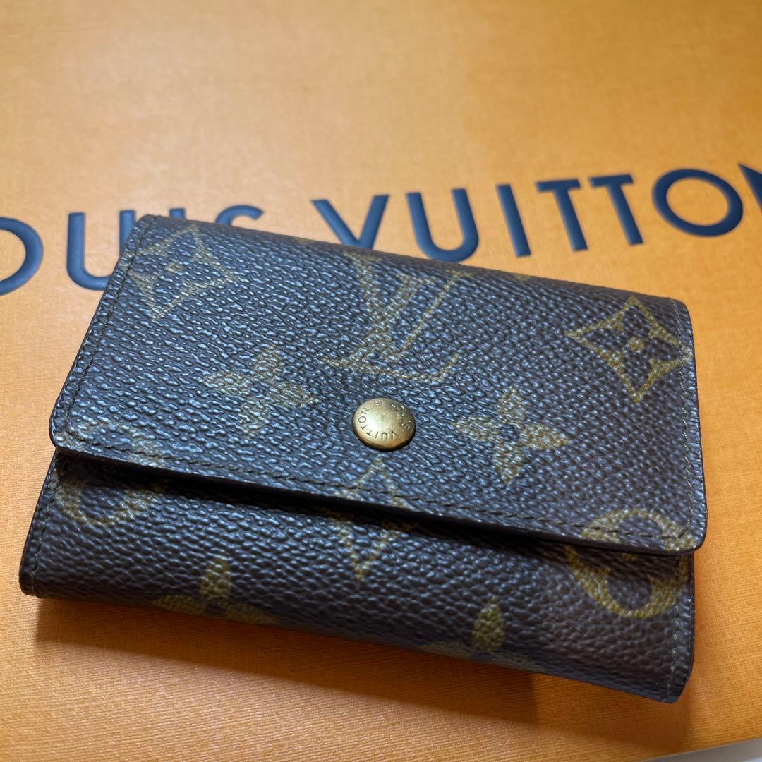 LOUIS VUITTON ケース モノグラム ポルトモネプラ