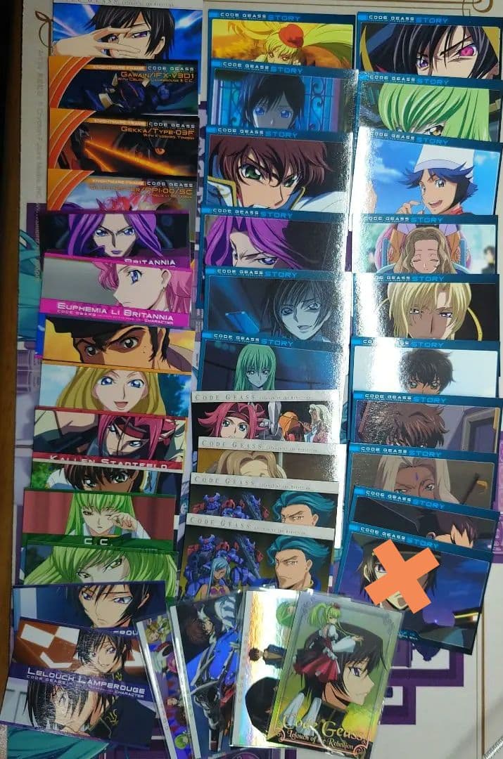 コードギアス トレーディングカードまとめ売りセット