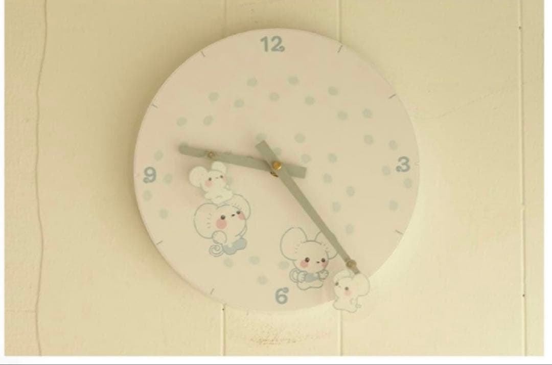 ポケモンセンター 掛け時計 イッカネズミ (4ひきかぞく)