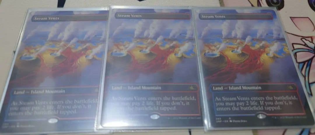 蒸気孔 / Steam Vents (UNF × 3)