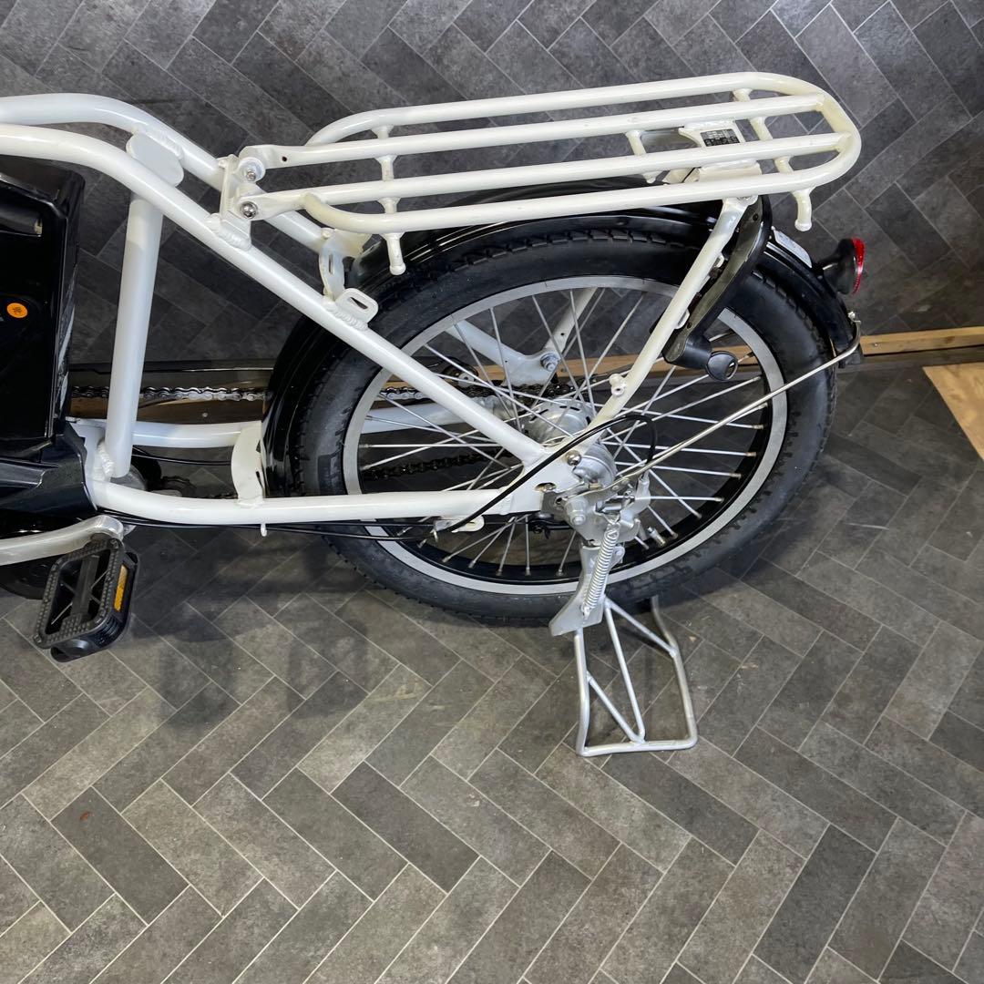 電動アシスト自転車 チャイルドシート付き ホワイト