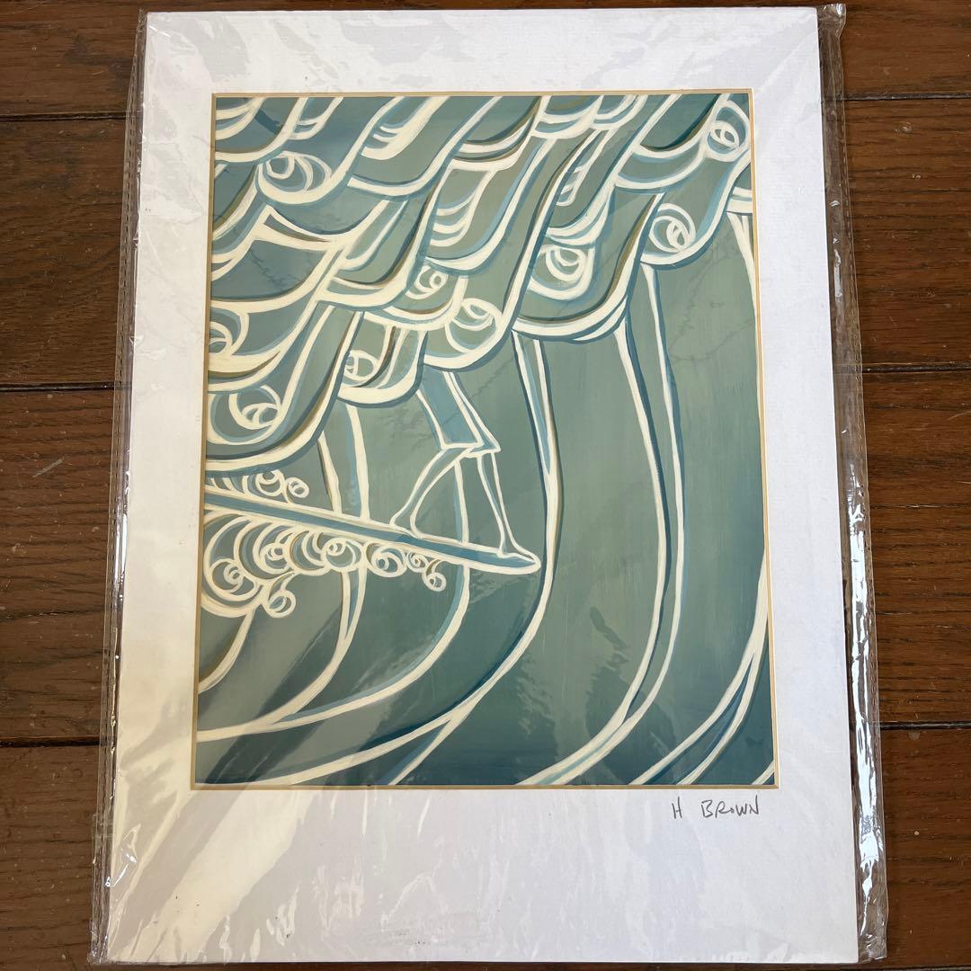 ヘザーブラウン　希少　直筆サイン入り　出回ってない作品かと