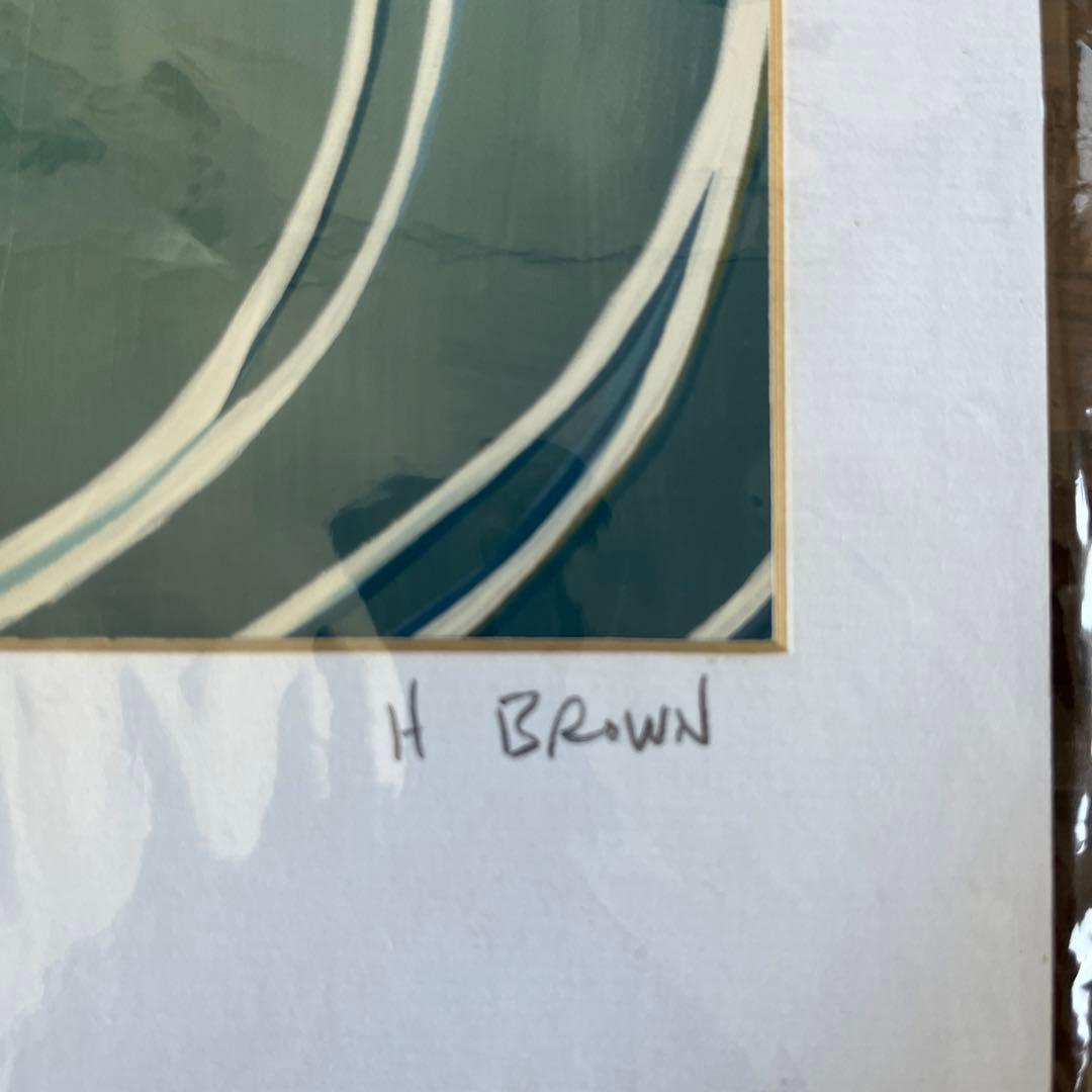 ヘザーブラウン　希少　直筆サイン入り　出回ってない作品かと