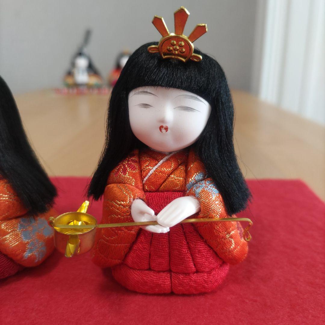 三人官女♡木目込人形♡ひな祭り