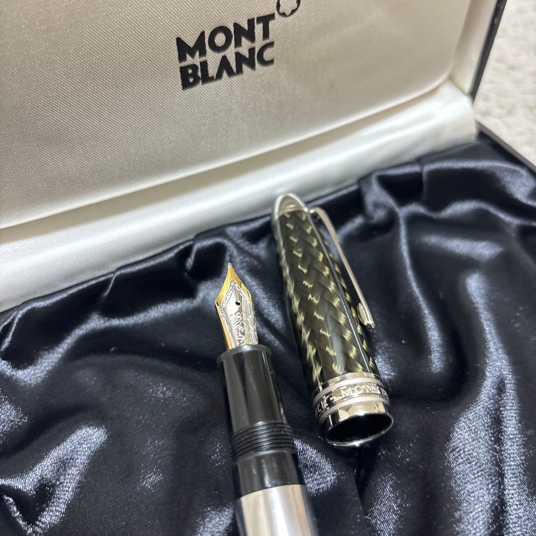 MONTBLANC 万年筆 マイスターシュテュック ソリテール カーボン　希少