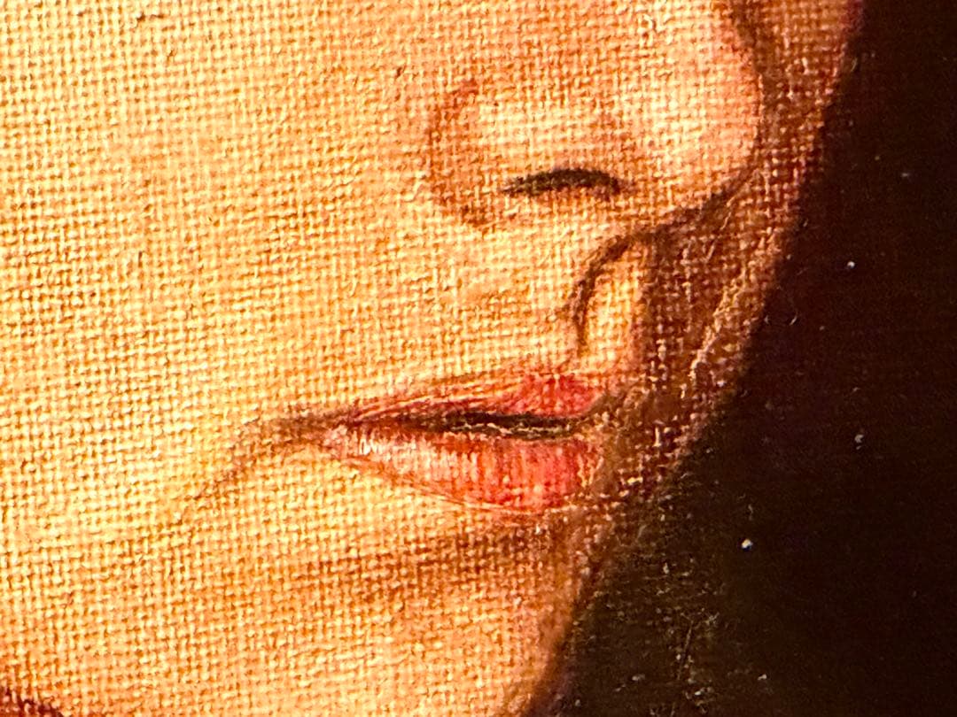 貴重！ ルネサンス様式(グラッシ技法)油彩画