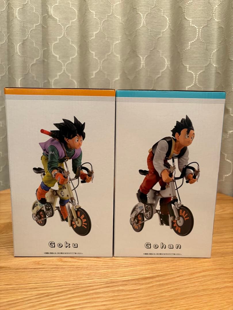 【新品未開封】ドラゴンボール 一番くじ スナップコレクション　悟空　悟飯　自転車