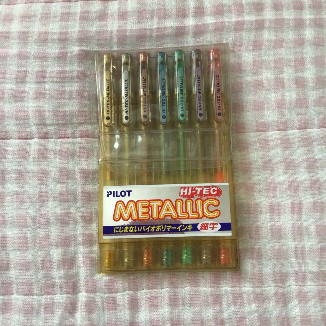 パイロット ボールペン ハイテックC メタリックカラー 7色 廃盤