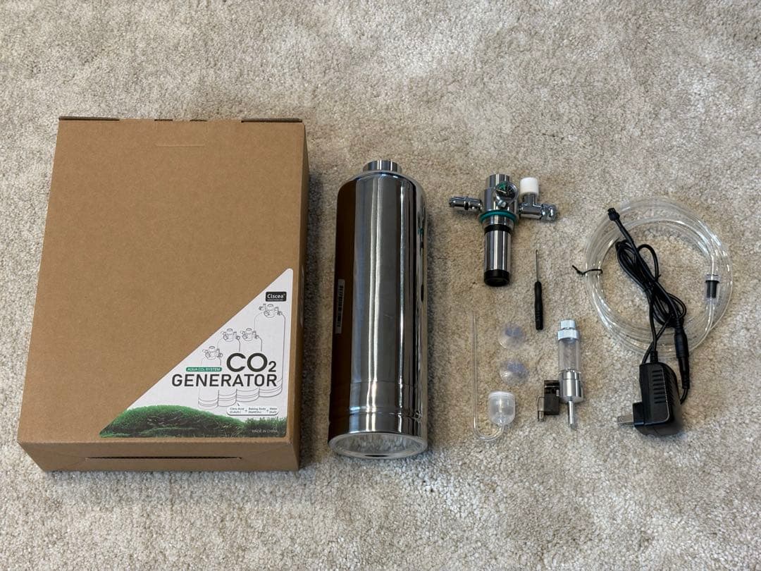 Clscea クレシー G600Smini-JP co2添加キットシルボン 水草