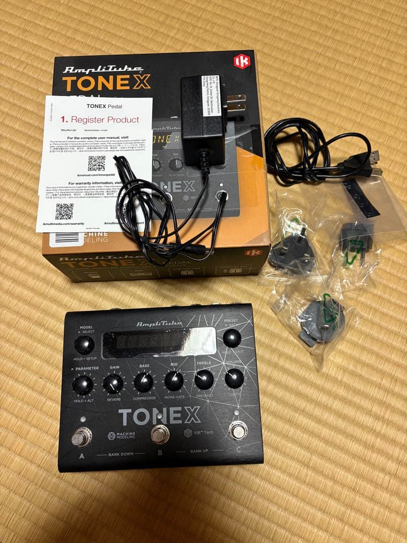 IK Multimedia TONEX pedal ライセンス解除済