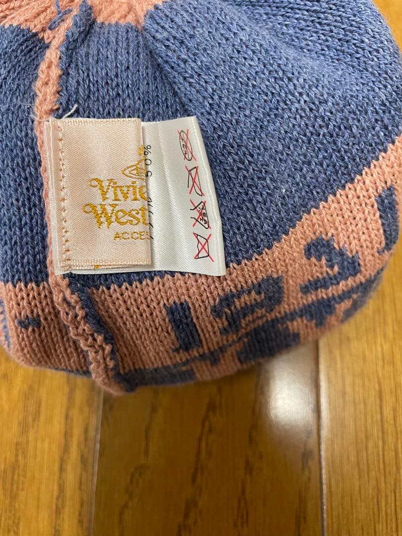 ヴィヴィアンウエストウッド　ニット帽　オーブ