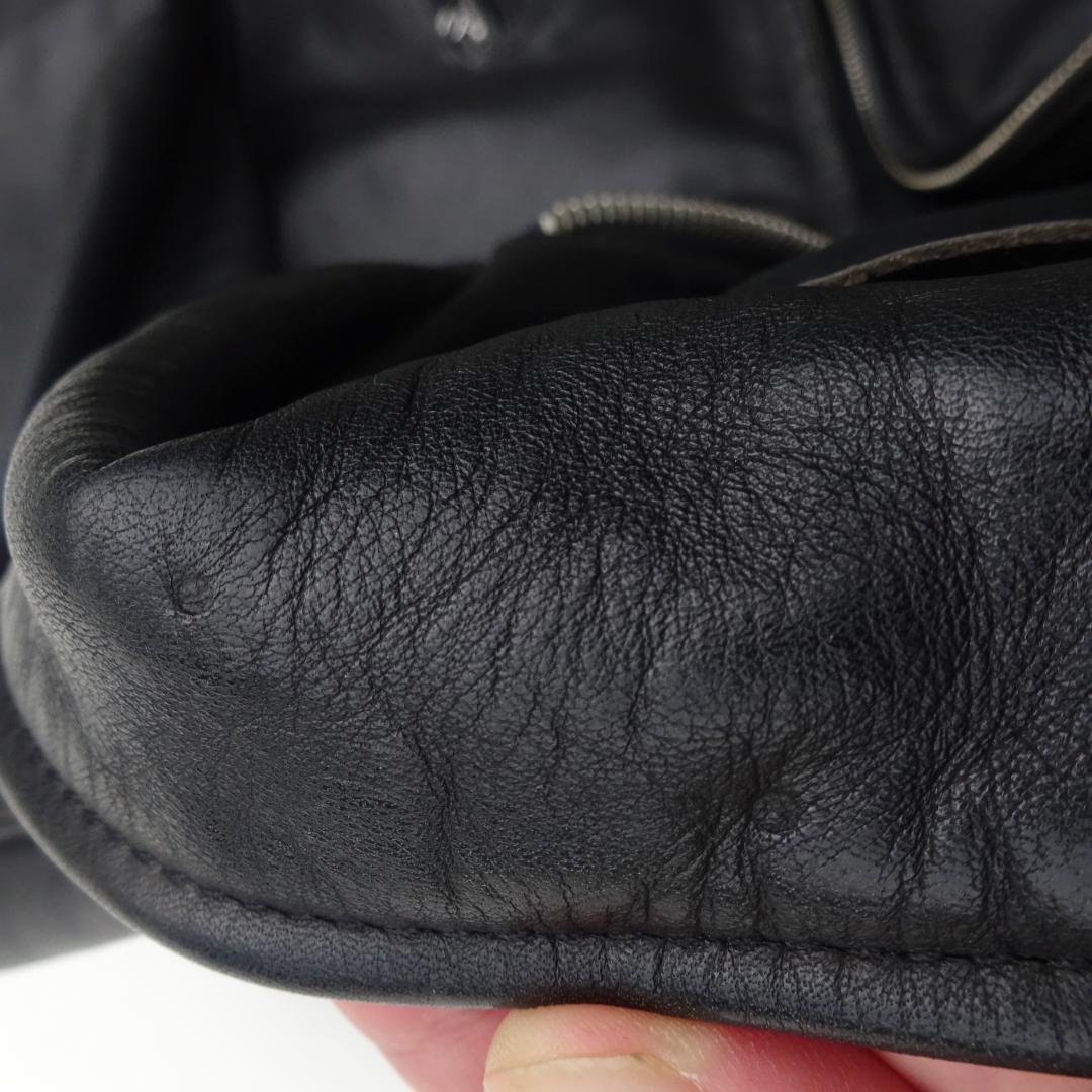 米国製Schottショット103USトラッカー7209シングルライダース38牛革