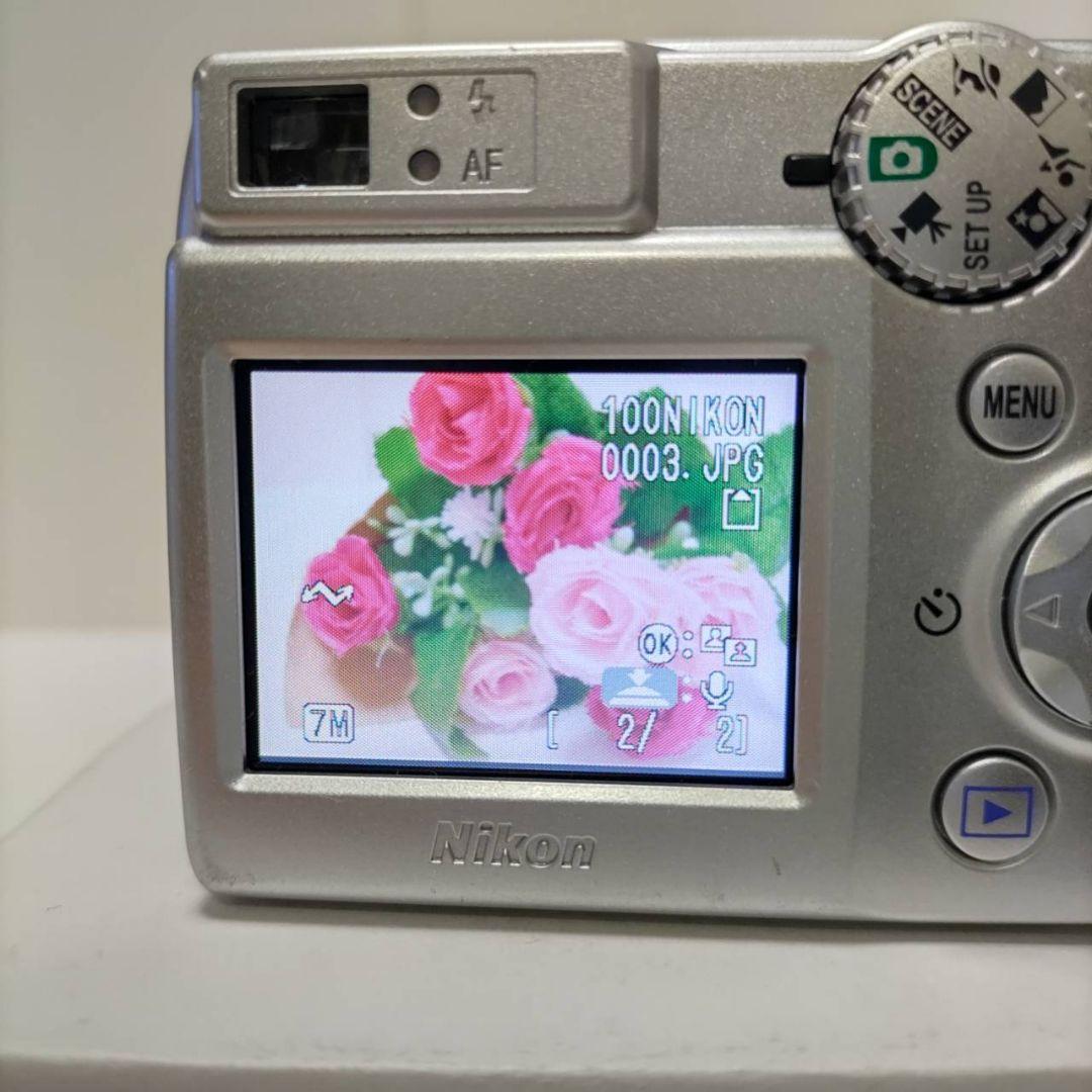 動作確認済み ニコン COOLPIX 7600 オールドコンデジ デジカメ