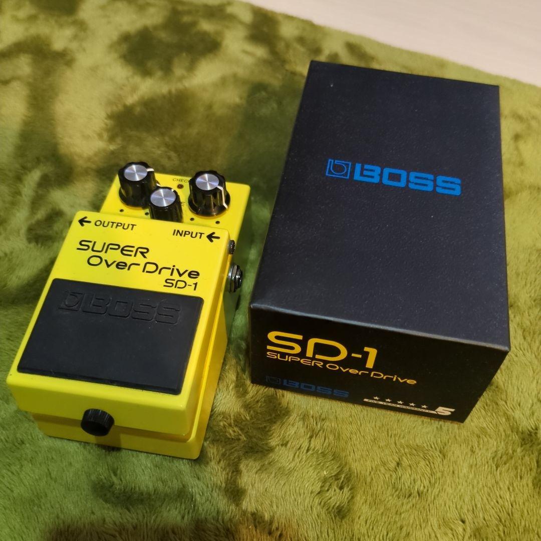 BOSS SUPER Over Drive SD-1 保証書