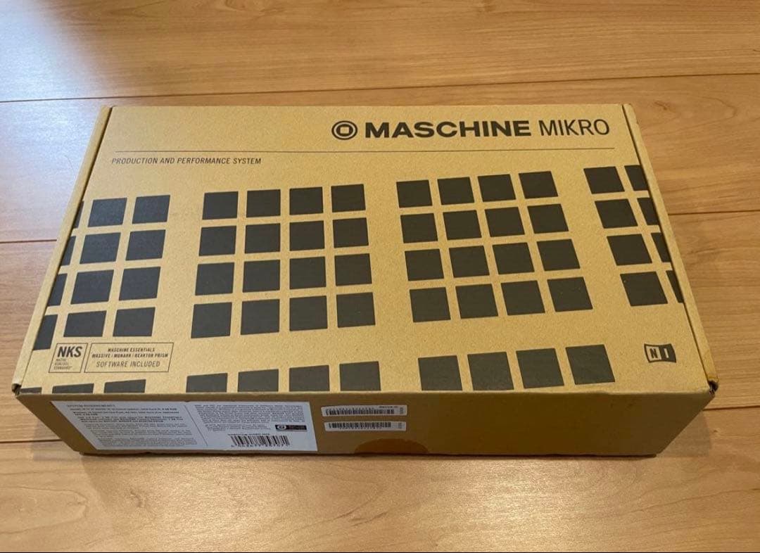 ②NI MASCHINE Mikro Mk3 ライセンス有