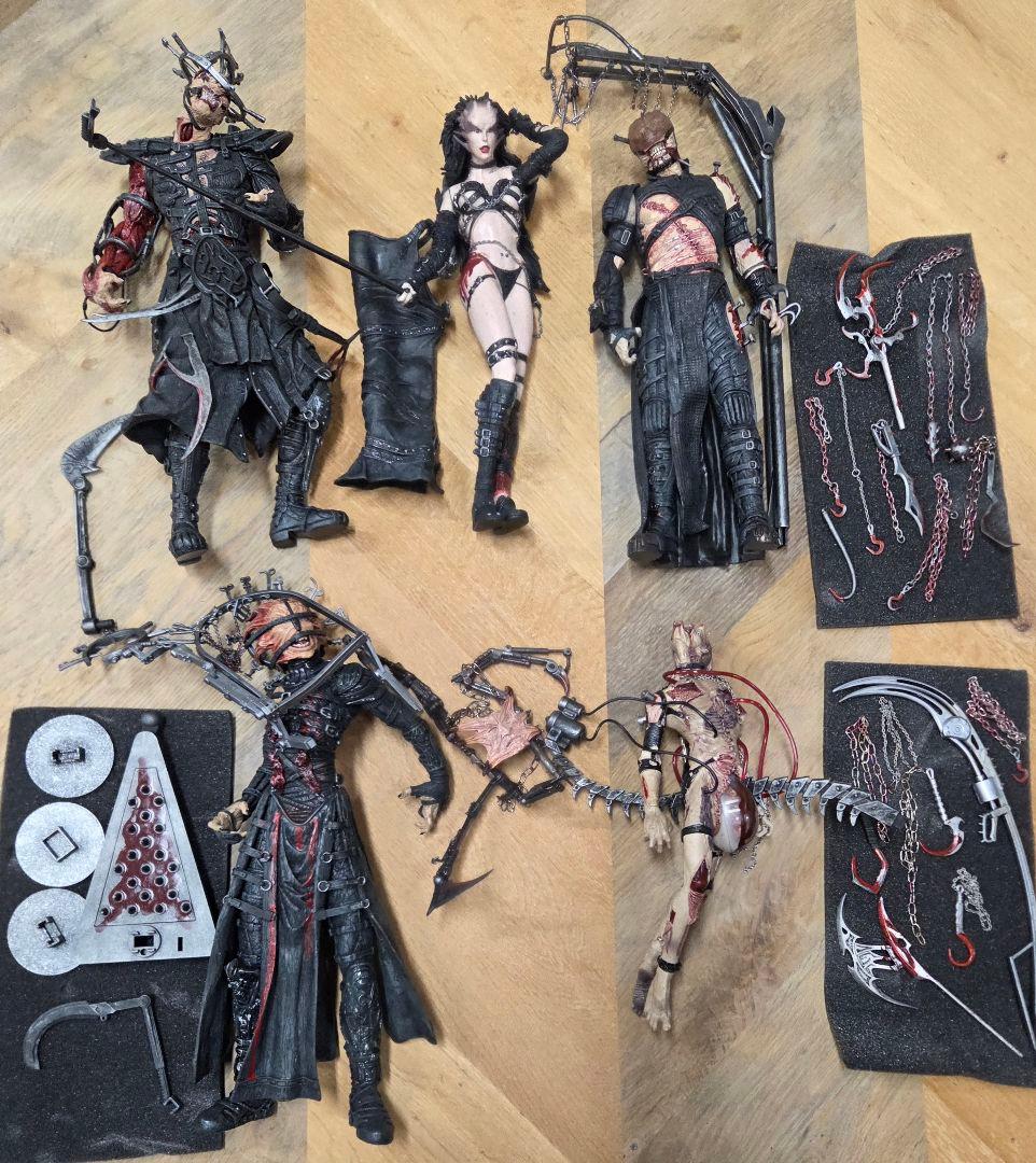 トーチャードソウルズ 5体セット フィギュアセット 武器付き