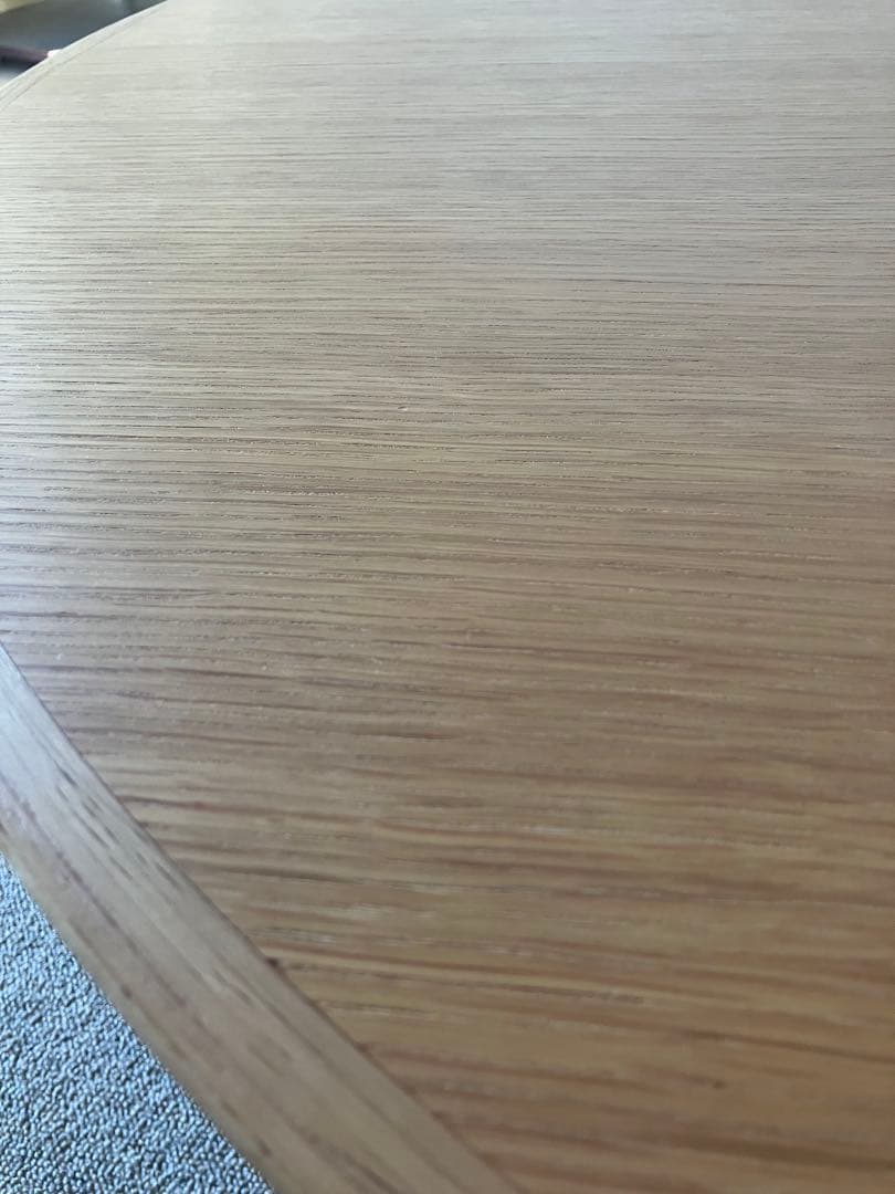 りゅう　アクタス　円形リビングテーブル100cm コタツ