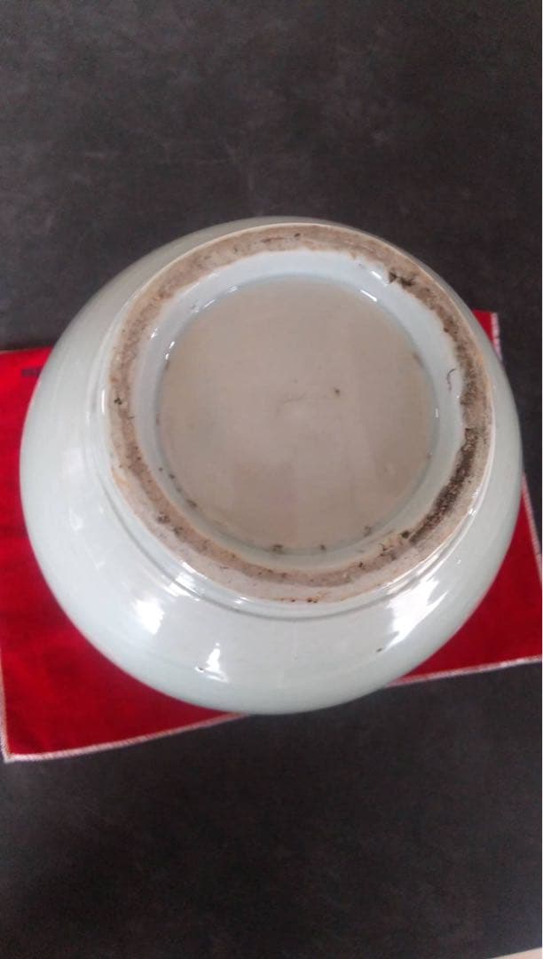 白磁壺　古伊万里　白磁　大壺　花器　アンティーク　李朝　提灯壺