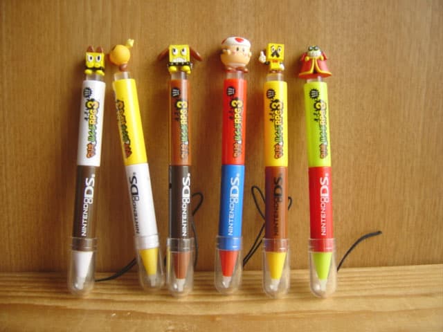 ♯Fuv16Az任天堂DSキャラタッチペンマリオ&ルイージRPG3!!!全6種