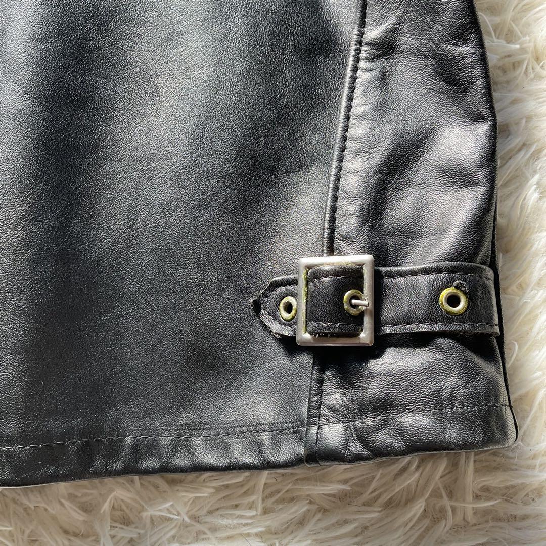 美品✨schott 642 レザージャケット　シングルライダース　USA製 40