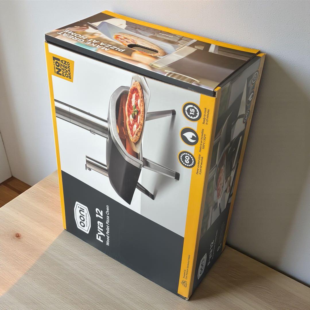新品 Ooni Fyra 12 木質ペレット ピザ窯 ポータブル ⭐︎即日発送⭐︎