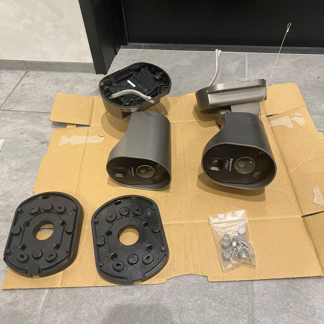 Panasonic ワイヤレス防犯カメラ　VL-WD813X 2台