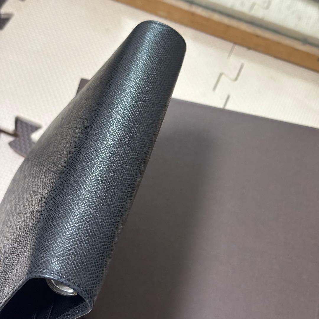 ルイヴィトン タイガ アジェンダ GM 手帳カバー リフィル付 ブラック