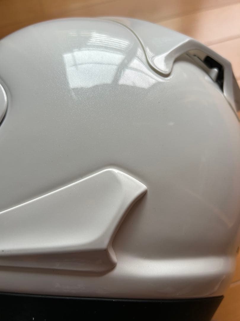 パ*ダ様 美品 Arai RX-7X 57-58㎝グラスホワイト ヘルメット ア