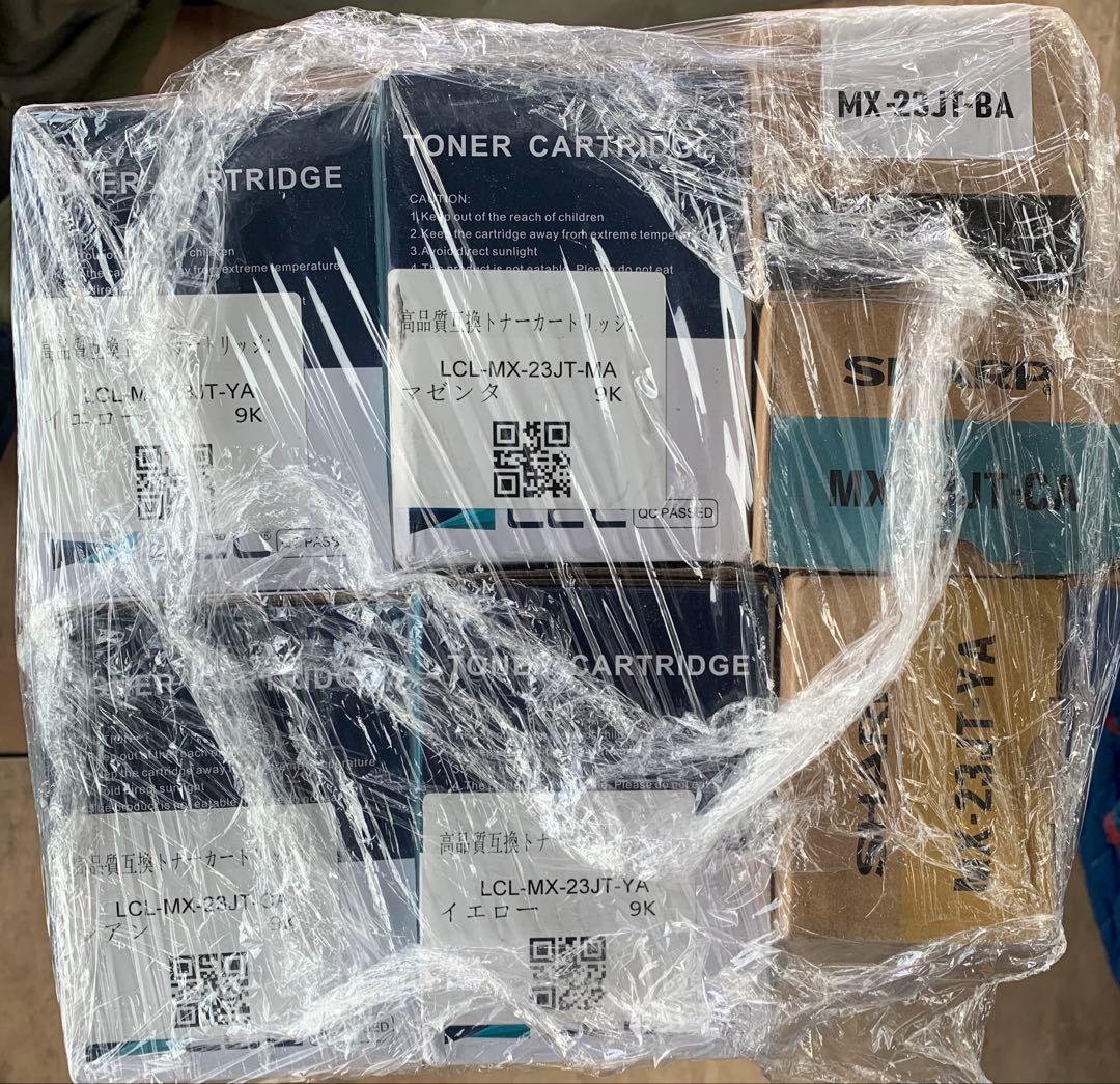 まゆ　　　トナーカートリッジ LCL-MX-23JT-A/Y/BA 9K