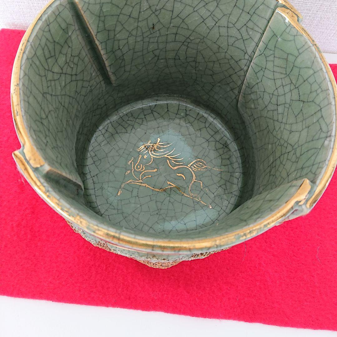 相馬焼  建水   希少 美品