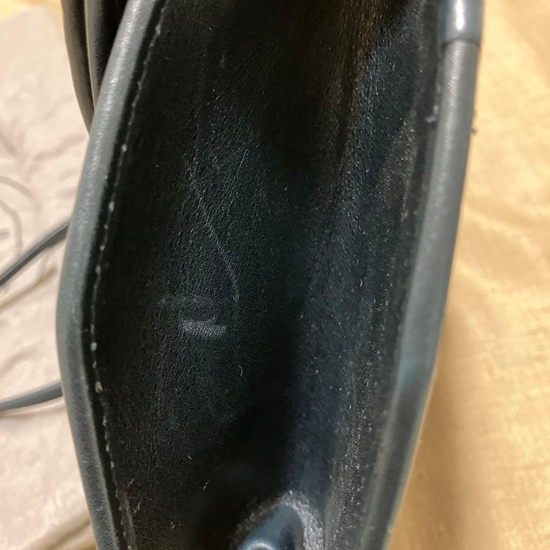 クリスチャンディオール ショルダーバッグ ネイビー ヴィンテージ レトロ