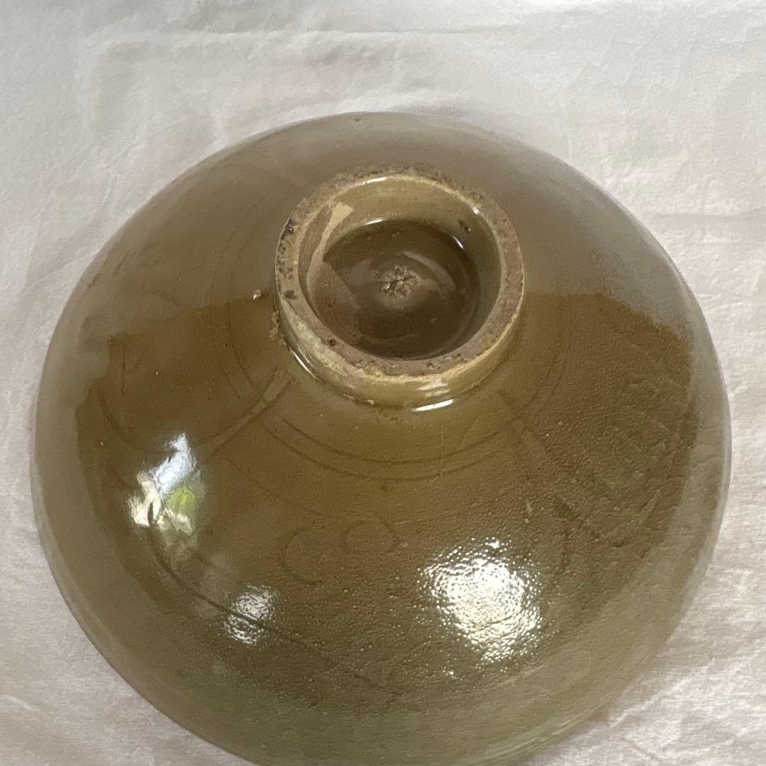 耀州窯 刻花文大鉢