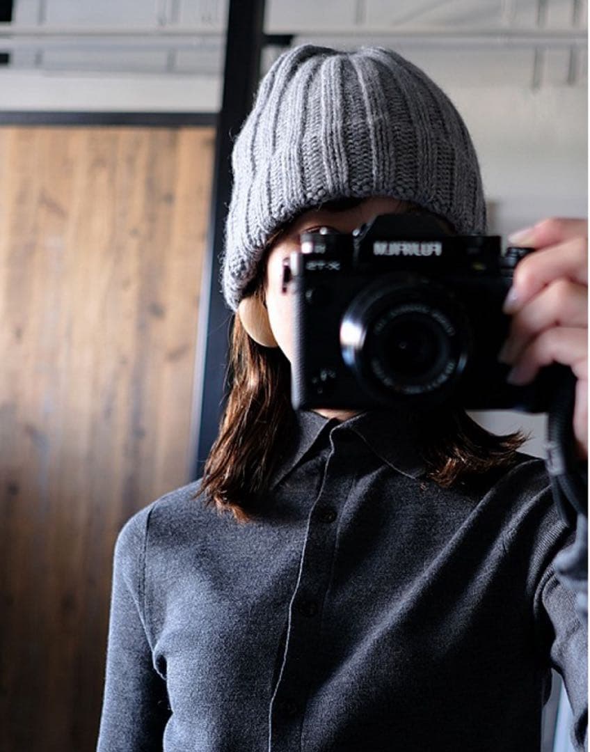 帽子 kijima takayuki/ alpaca wool knit cap