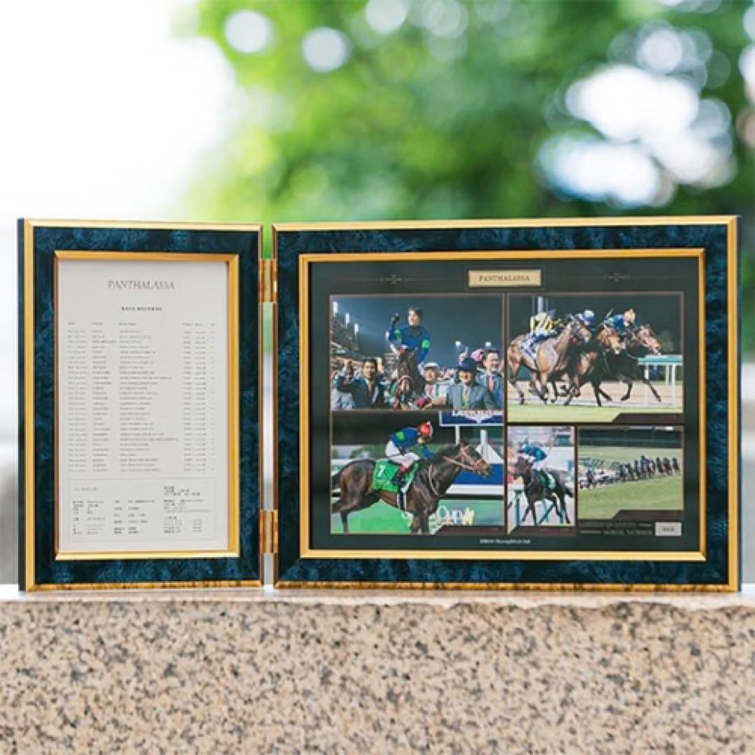 パンサラッサ 引退記念写真デザインパネル（シリアルナンバー入り）