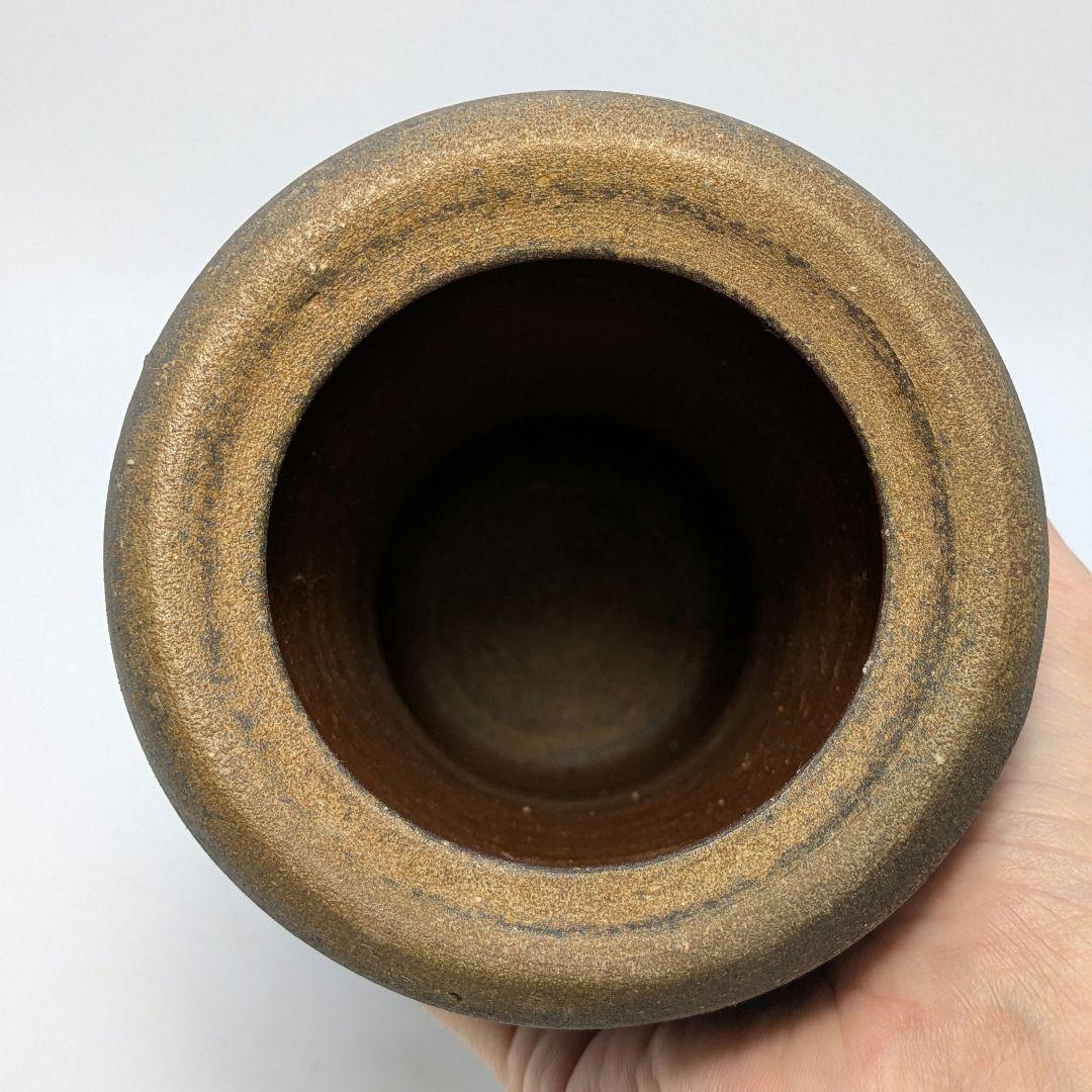 伝統工芸士 高原敏 備前焼 細水指A 共箱共布 水差し 茶道具 茶器 抹茶 食器