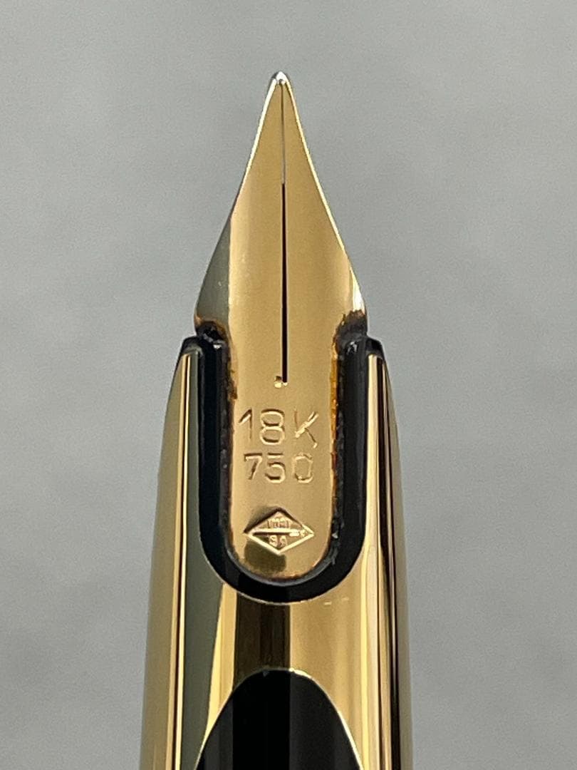 WATERMAN 万年筆 18Kゴールド 万年筆 編み目模様