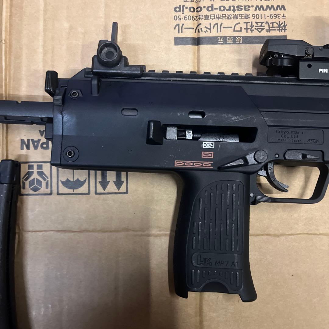 東京マルイ　ガスブローバック　MP7A1 ドットサイト付き　動作確認済み