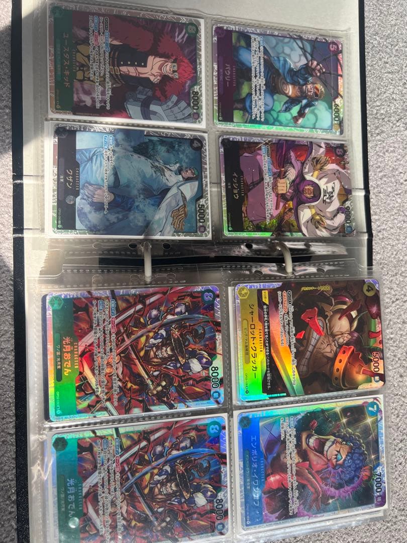 ワンピースカード　コレクション品　パラレルセット